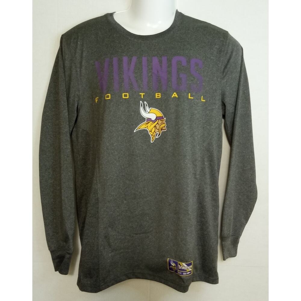 Minnesota Vikings NFL Ultra Game LS Shirt Men's Small